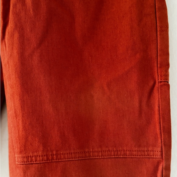 Everlane Orange Cotton Carpenter Pants - Picture 6 of 10